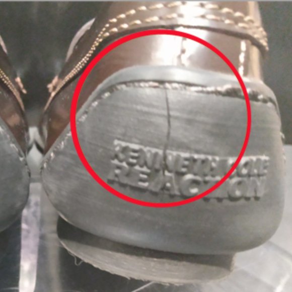 Kenneth Cole Women's Loafers, Cordovan Color, Size 8.5 - Picture 6 of 10